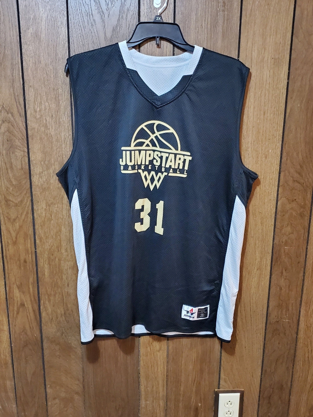Jumpstart Reversible Basketball Men's  Jersey - Number 31 Size XL